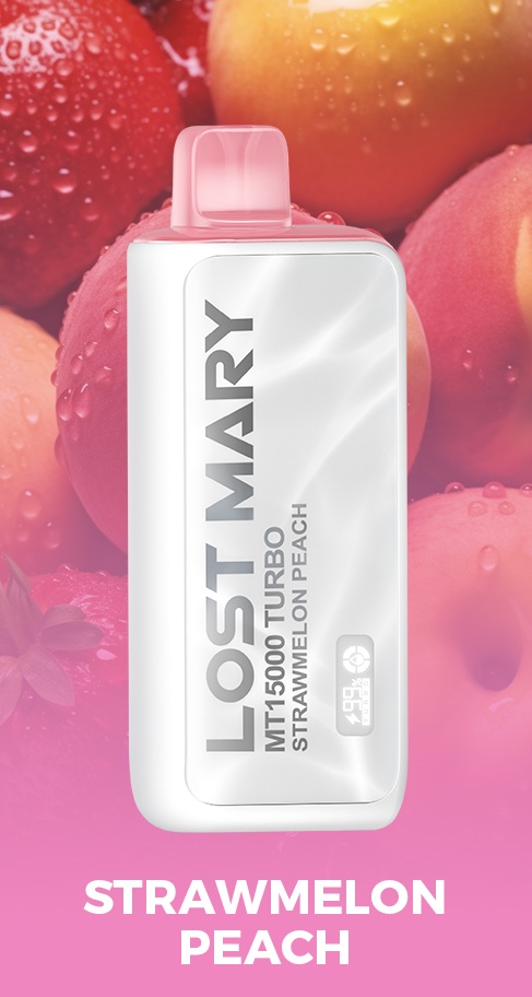 LOST MARY MT15000 Disposable Vape-Strawmelon Peach