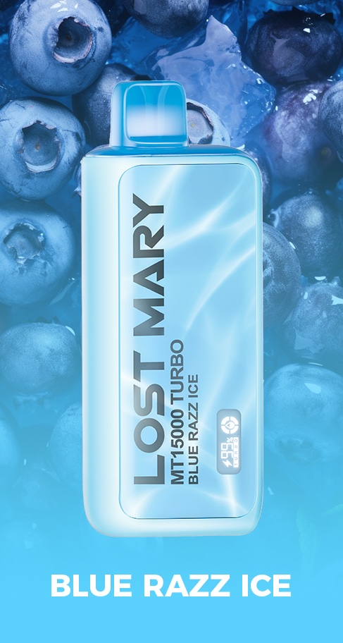 LOST MARY MT15000 Disposable Vape-Blue Razz Ice