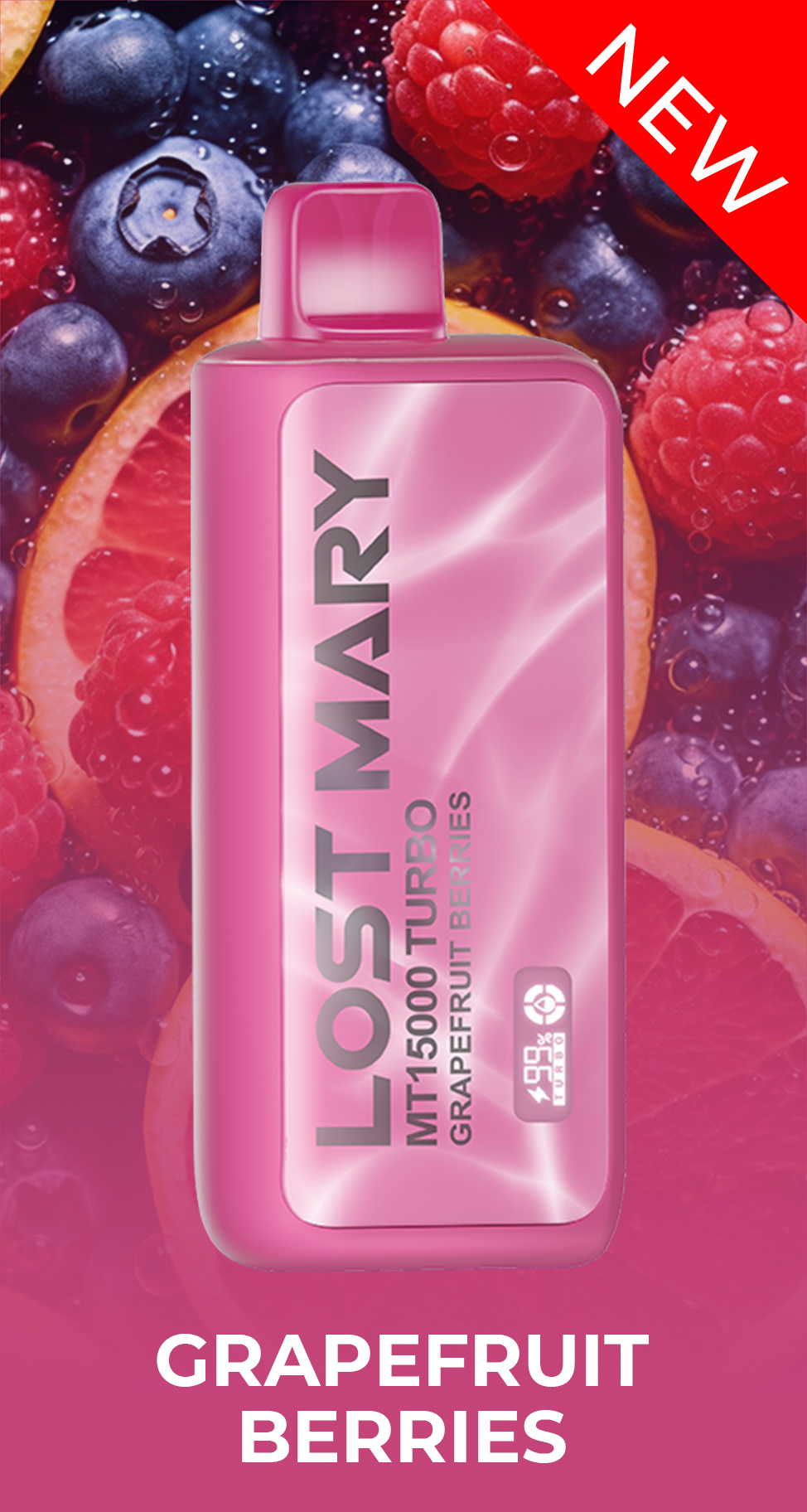 LOST MARY MT15000 Disposable Vape-Grapefruit Berries